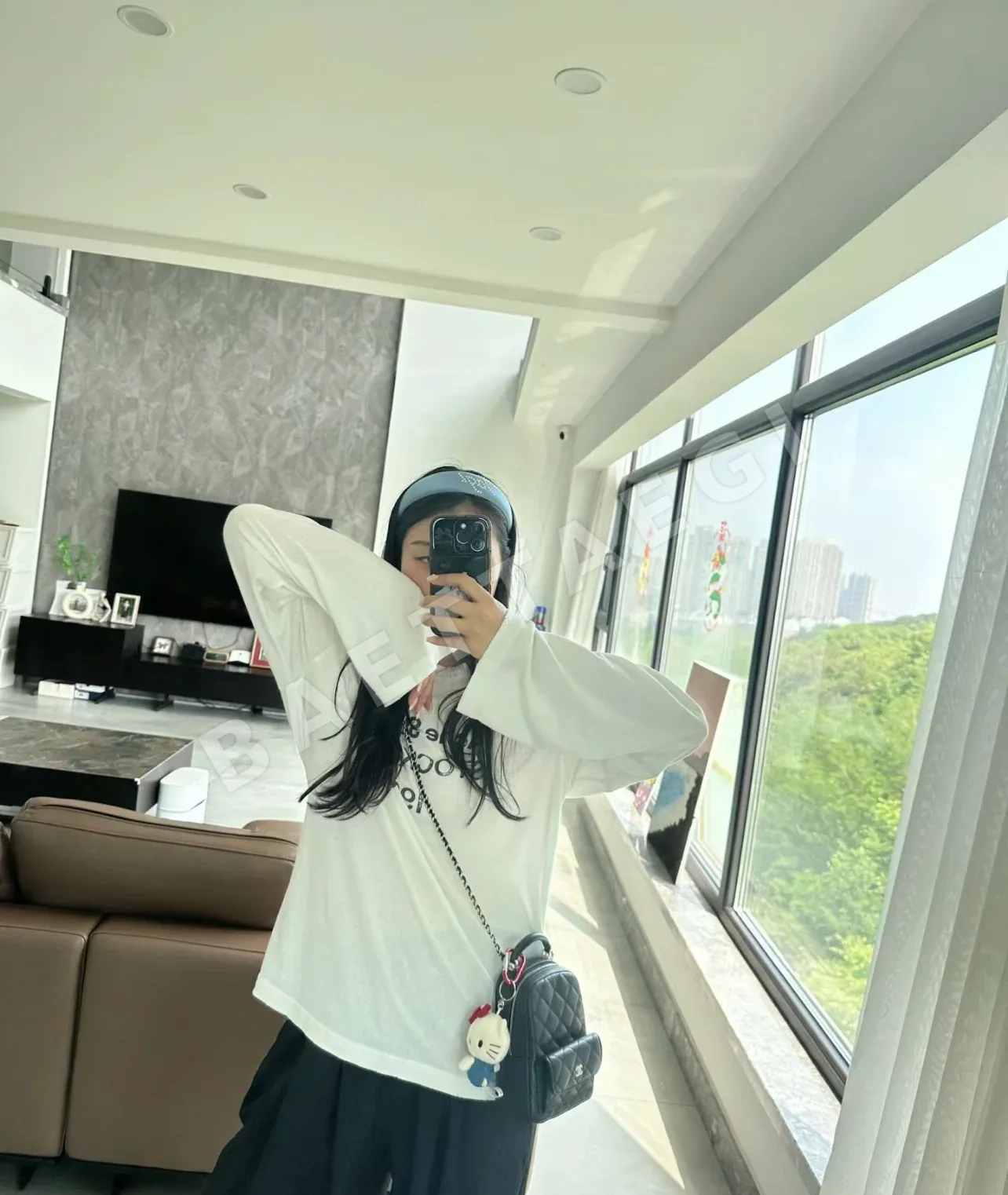 샤넬 소가죽 미니 백팩 상세 이미지 3