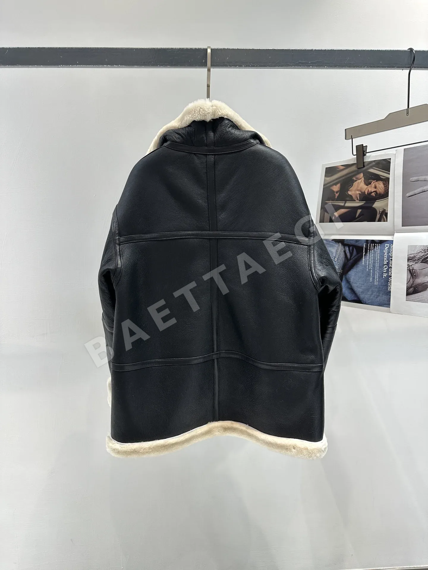 토템 울 퍼 여성 자켓 상세 이미지 9