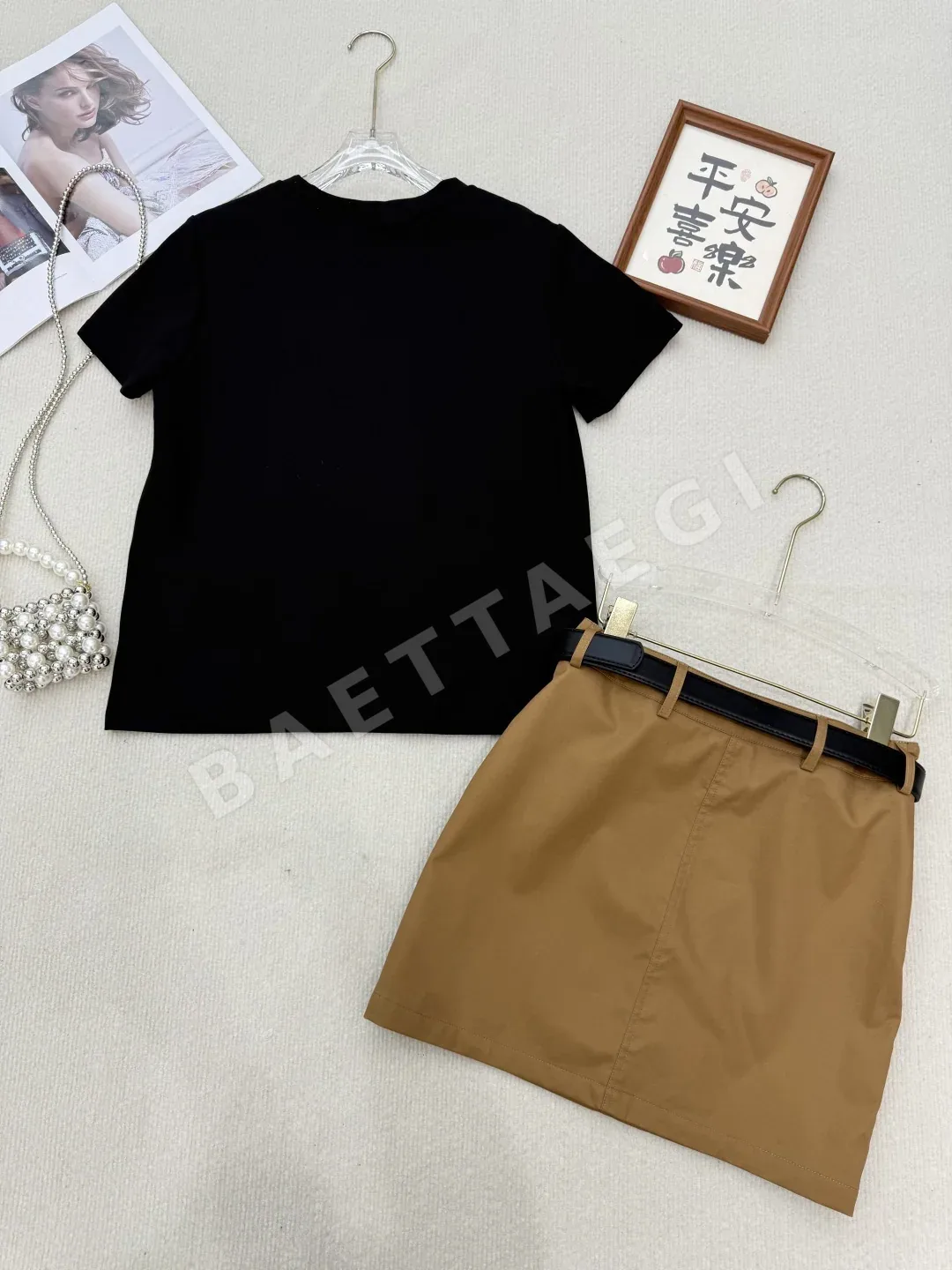 디올 라운드넥 여성 반팔 티셔츠 상세 이미지 7