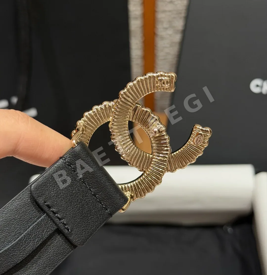 샤넬 클래식 더블 C 라인스톤 벨트 상세 이미지 9