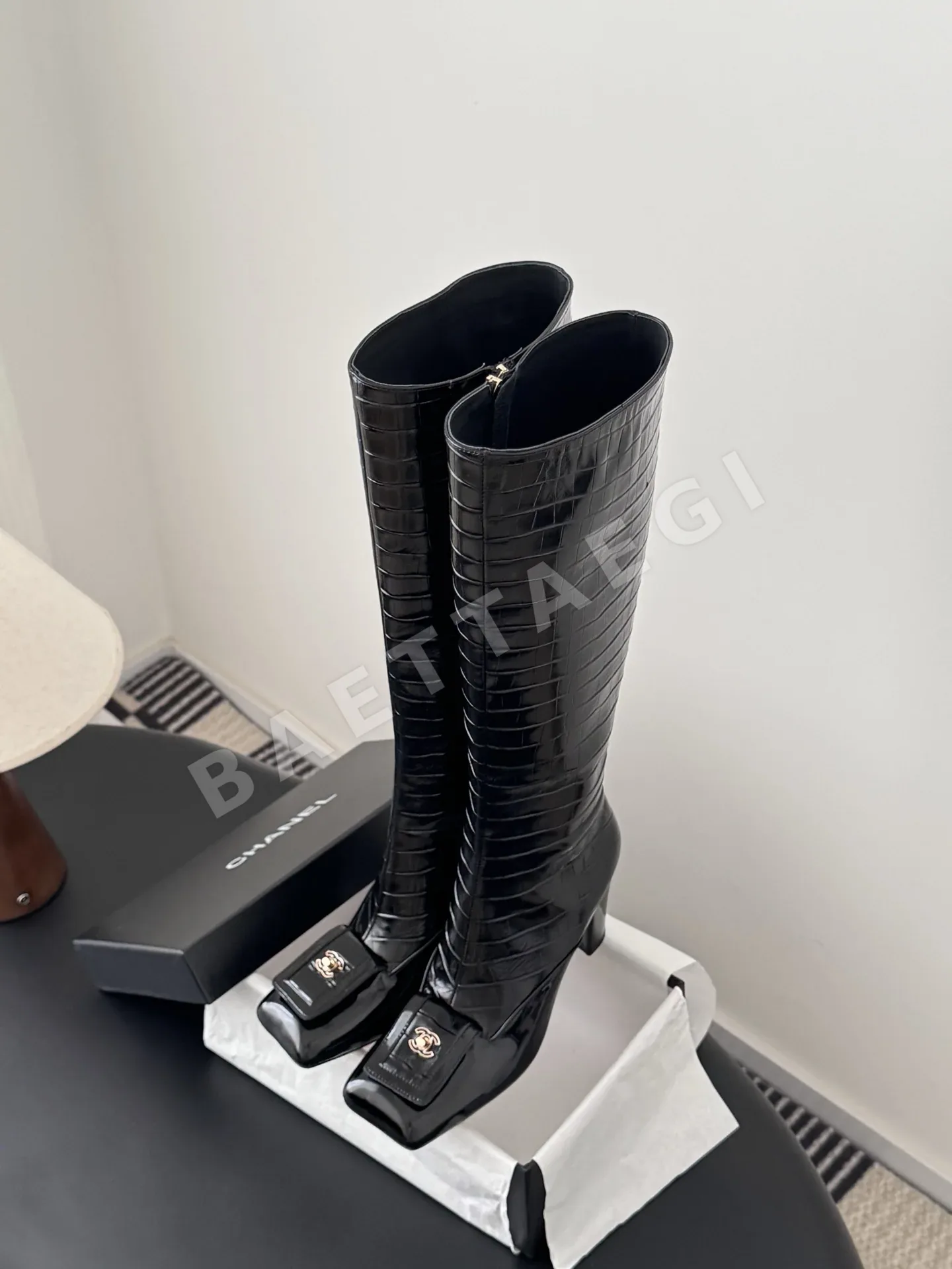 샤넬 25A 메티에다르 롱부츠 상세 이미지 7