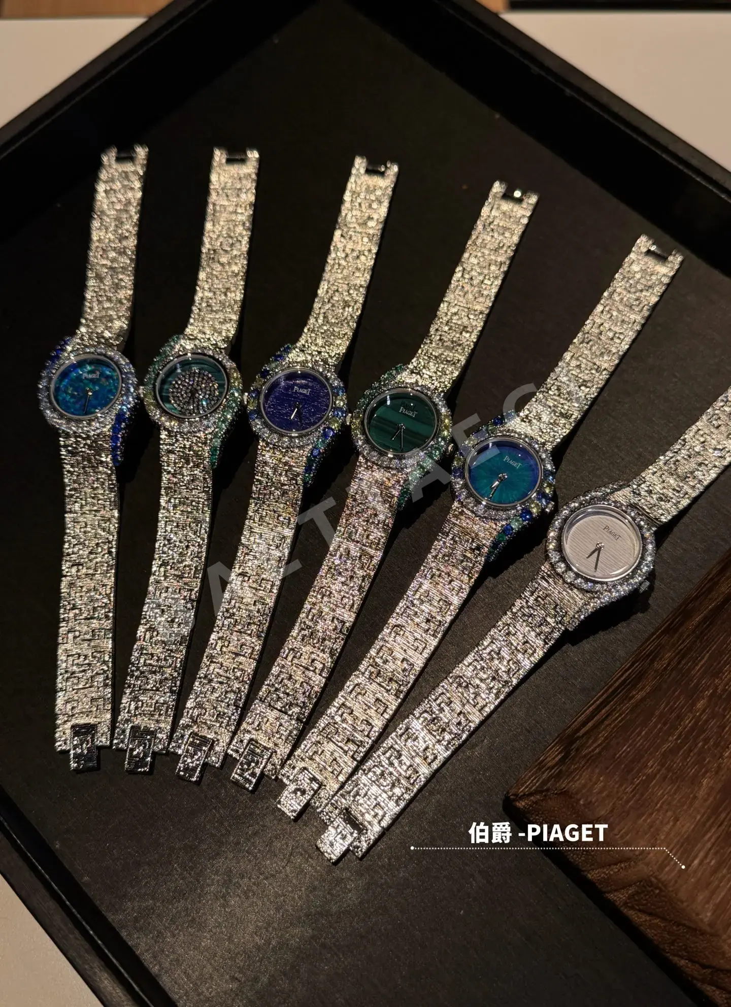 피아제 라임라이트 갈라 프레셔스 다이아 여성 시계 레플리카 45404 Piaget 상세 이미지 9