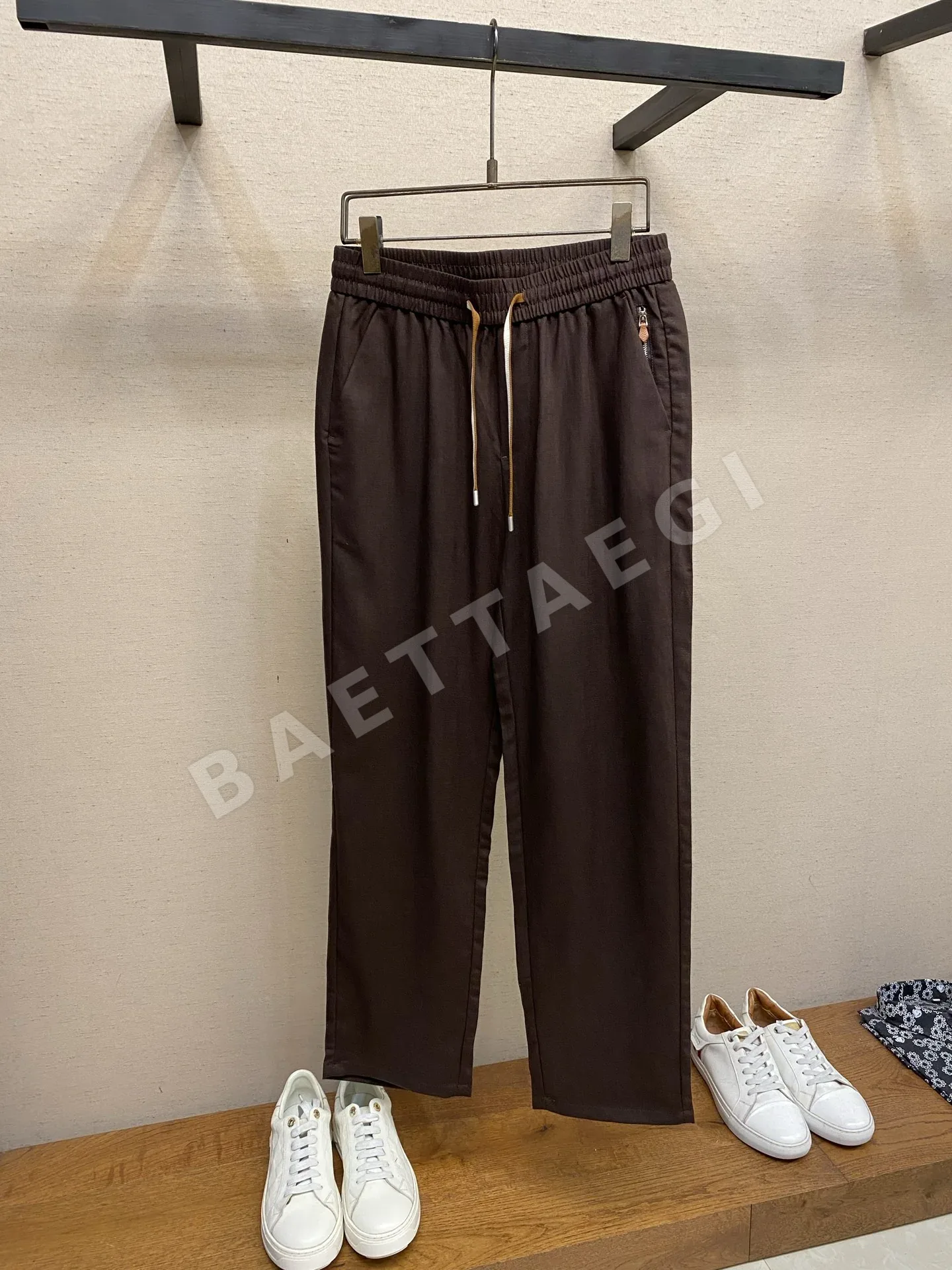 로로피아나 리오셀 린넨 혼방 남성 바지 96644