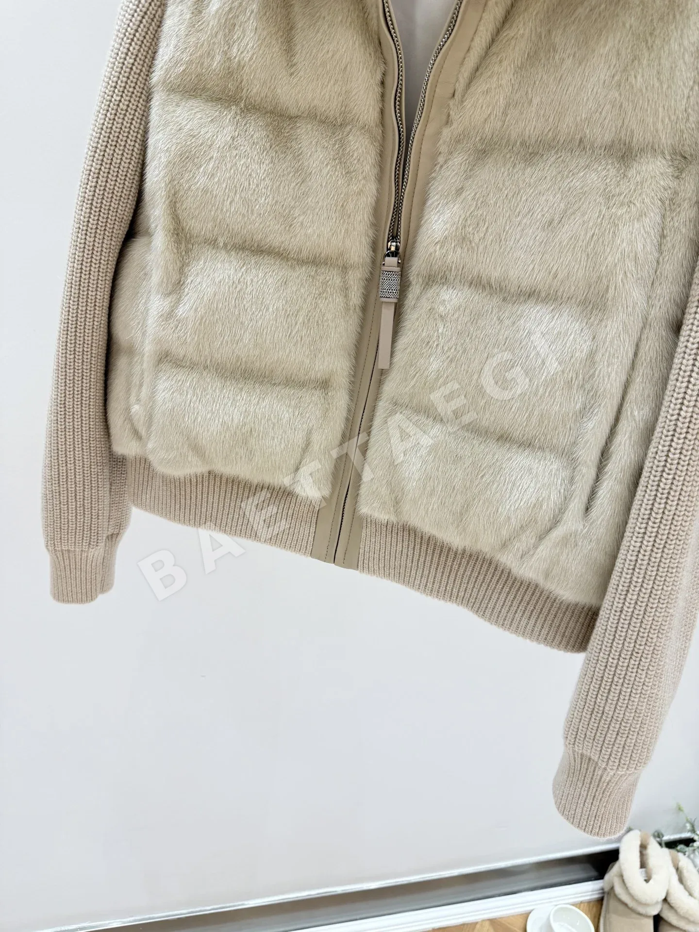 브루넬로쿠치넬리 캐시미어 구스다운 여성 자켓 상세 이미지 4