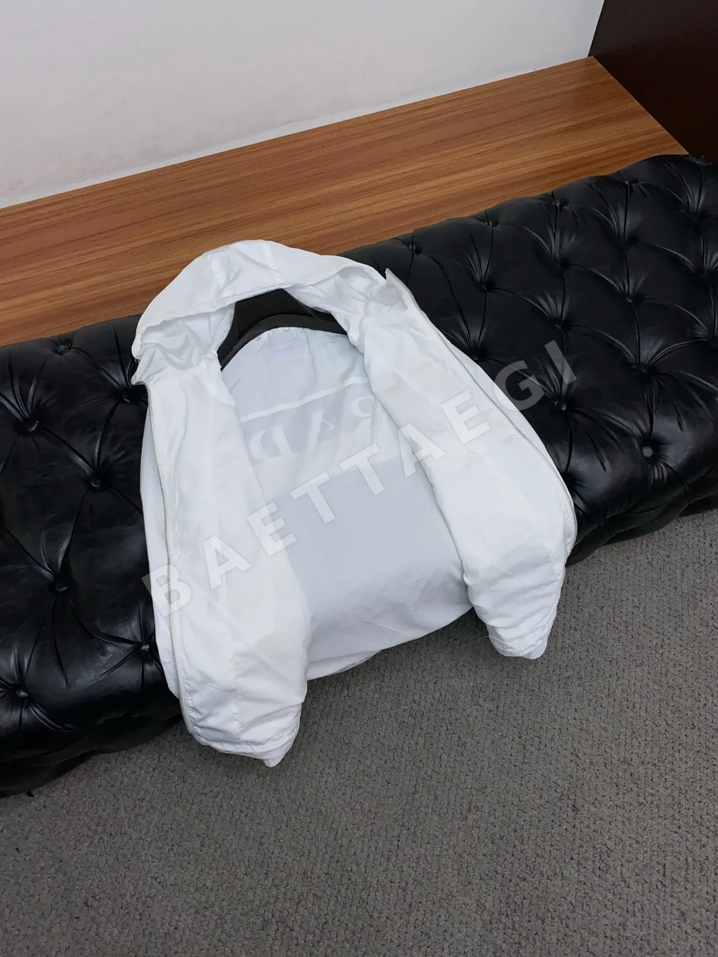 프라다 슬림핏 남성 맞춤 제작 캐주얼 재킷 P385 상세 이미지 7