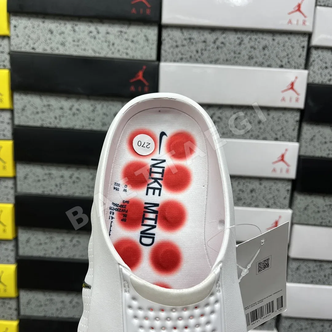 나이키 [GX] 마인드 001 슬라이드 HQ4307-101 201434 Nike Mind 001 Slide White Speed Red 상세 이미지 2