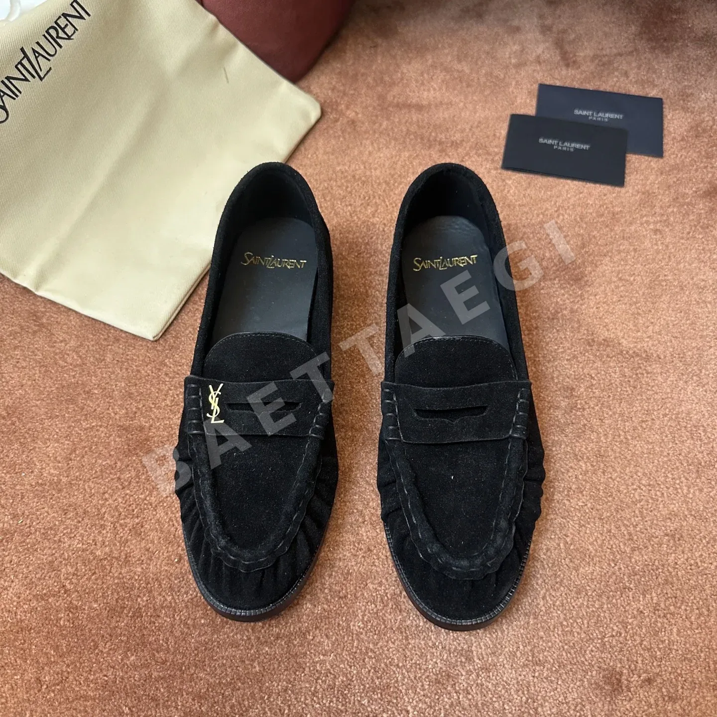 생로랑 YSL 뮬 슬리퍼 108303