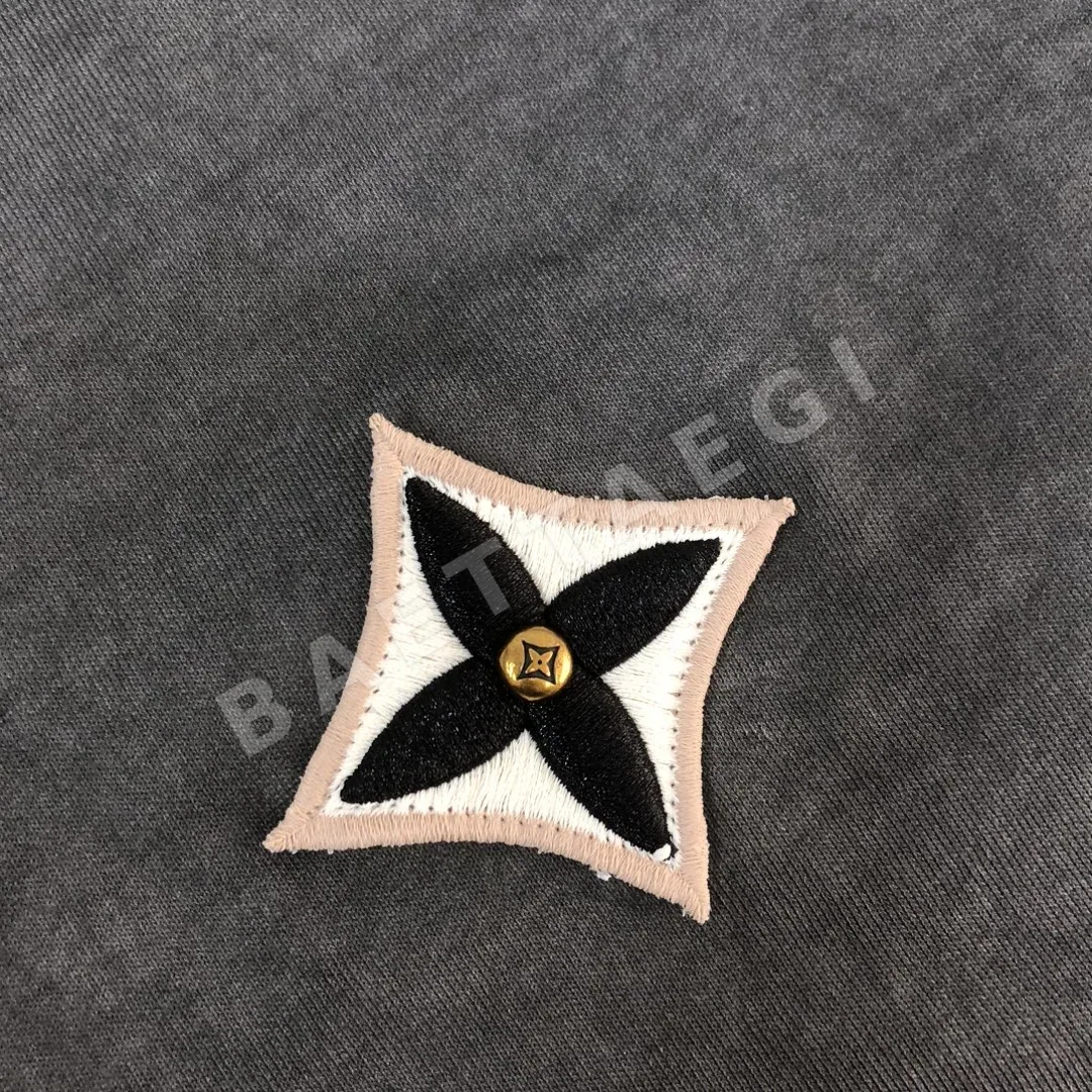 루이비통 여성 빈티지 워싱 반팔 티셔츠 상세 이미지 6
