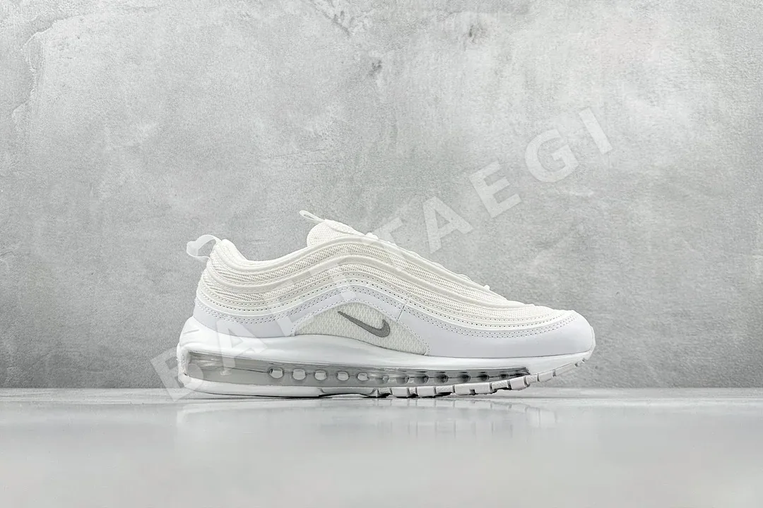 나이키 에어 맥스 97 921826-101 200942 Nike Air Max 97 Triple White Wolf Grey