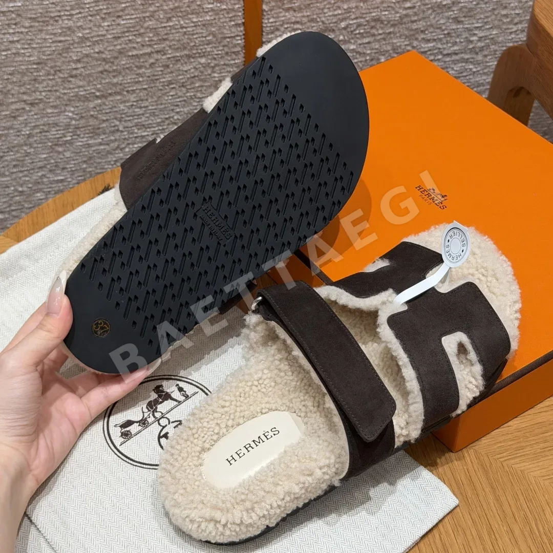 에르메스 시프르 샌들 스웨이드 상세 이미지 7