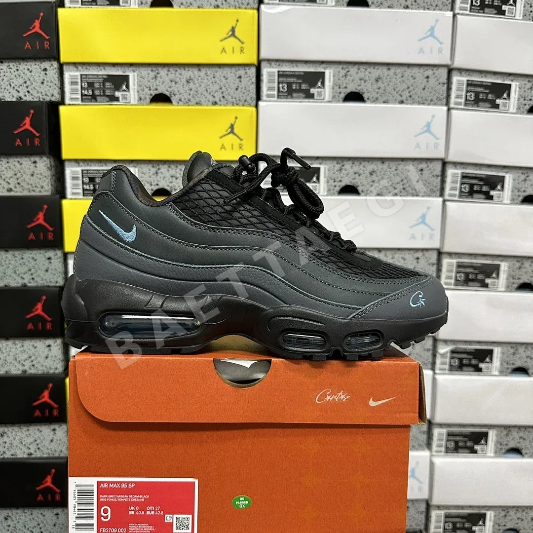나이키 [GX] 에어 맥스 95 SP 그레이 블루 FB2709-002 201219 Nike Air Max 95 SP Corteiz Aegean