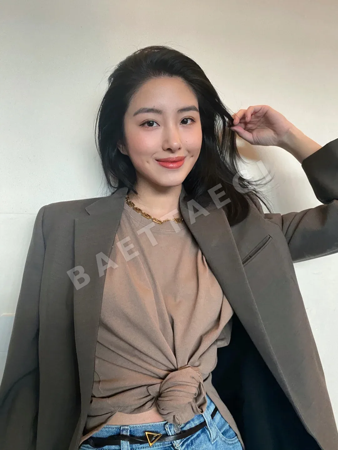 베르사체 메두사 로고 황동 목걸이 상세 이미지 2