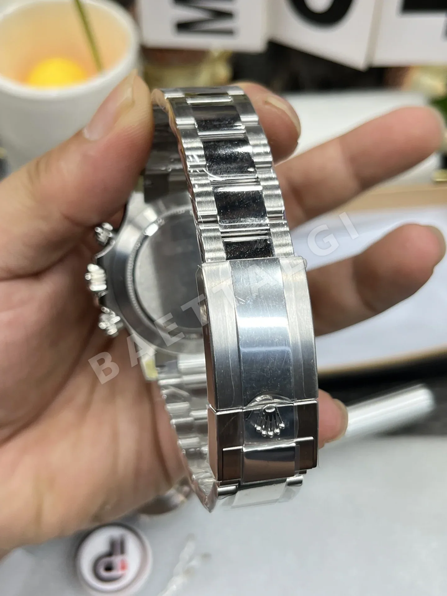 롤렉스 데이토나 QF 기계식 크로노그래프 시계 상세 이미지 8