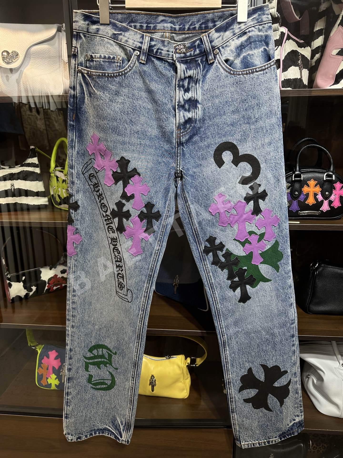 크롬하츠 남성 바지 164055 Chrome Hearts Pants 상세 이미지 3