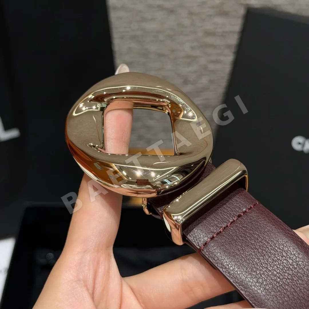 샤넬 레더 30mm 벨트 상세 이미지 5