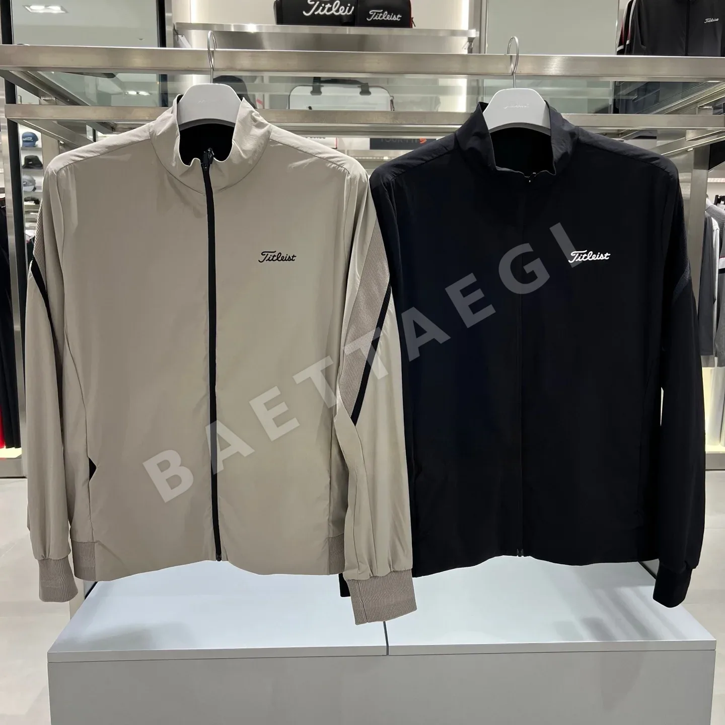 타이틀리스트 남성 지퍼 재킷 153331