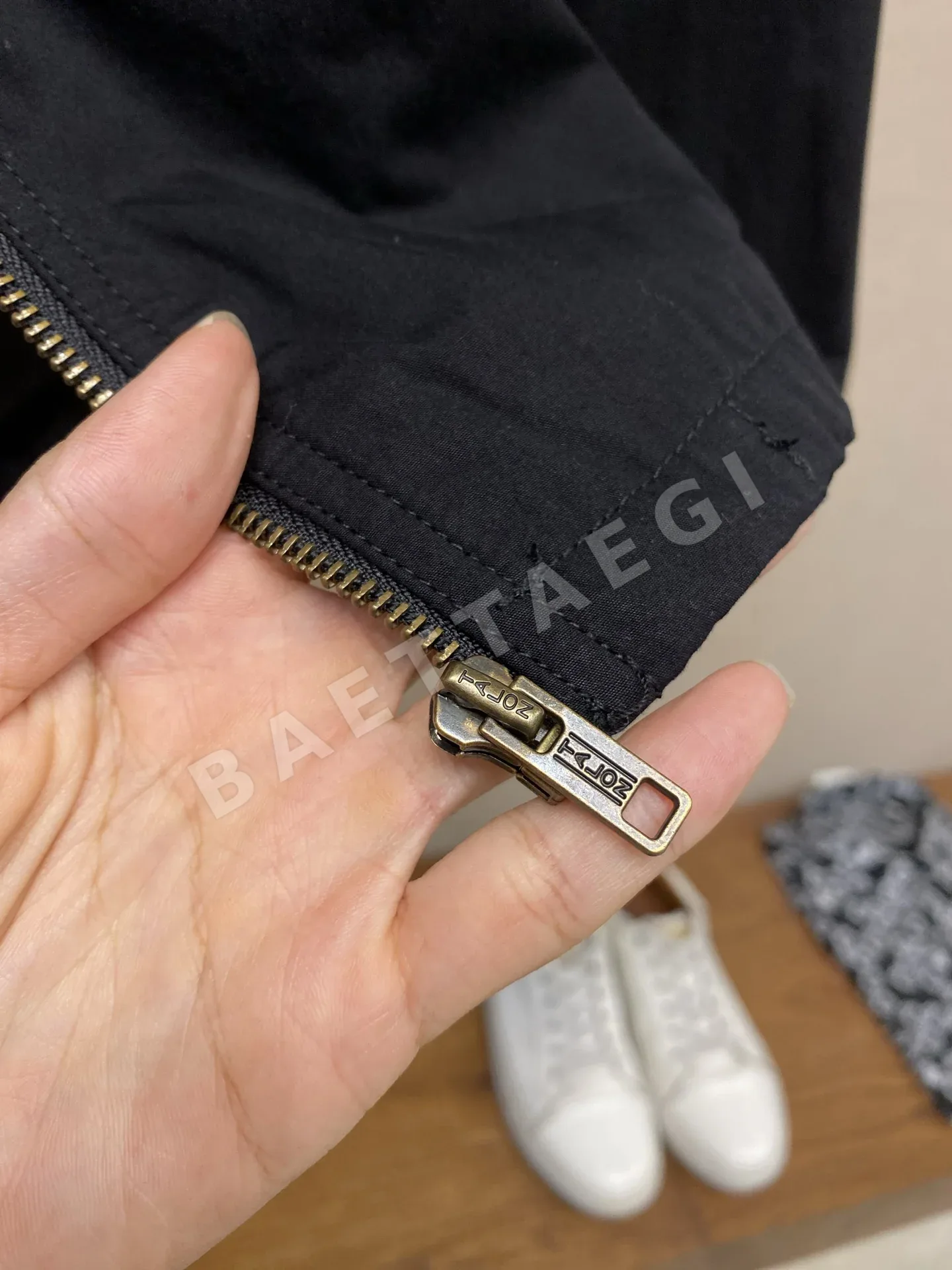 폴로 코튼 포플린 자수 남성 자켓 상세 이미지 6