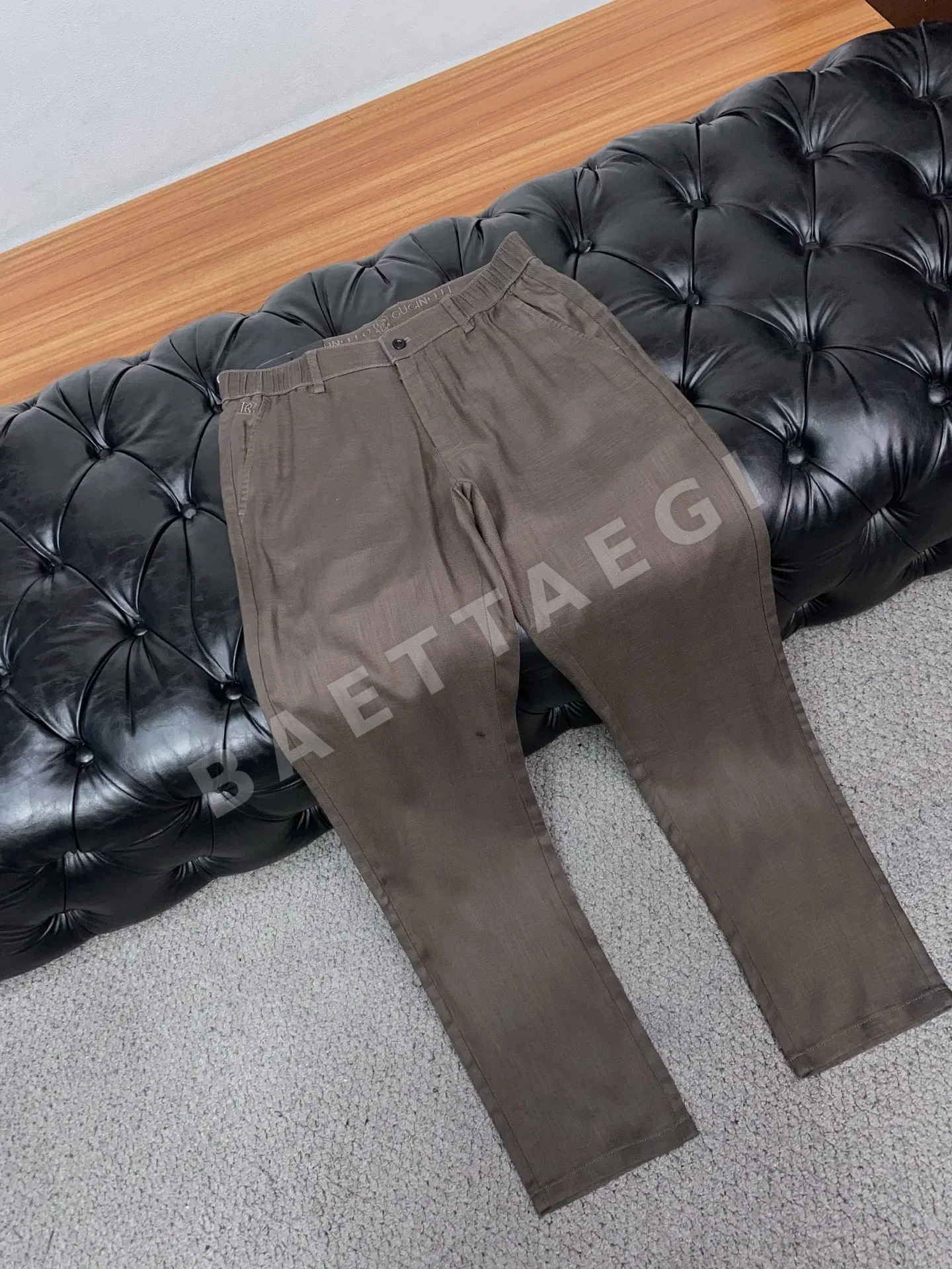 브루넬로쿠치넬리 린넨 캐주얼 남성 바지 상세 이미지 7