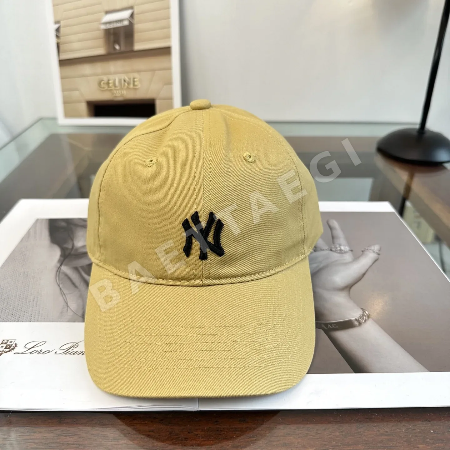 MLB 3D LA 자수 베이스볼 캡 상세 이미지 2