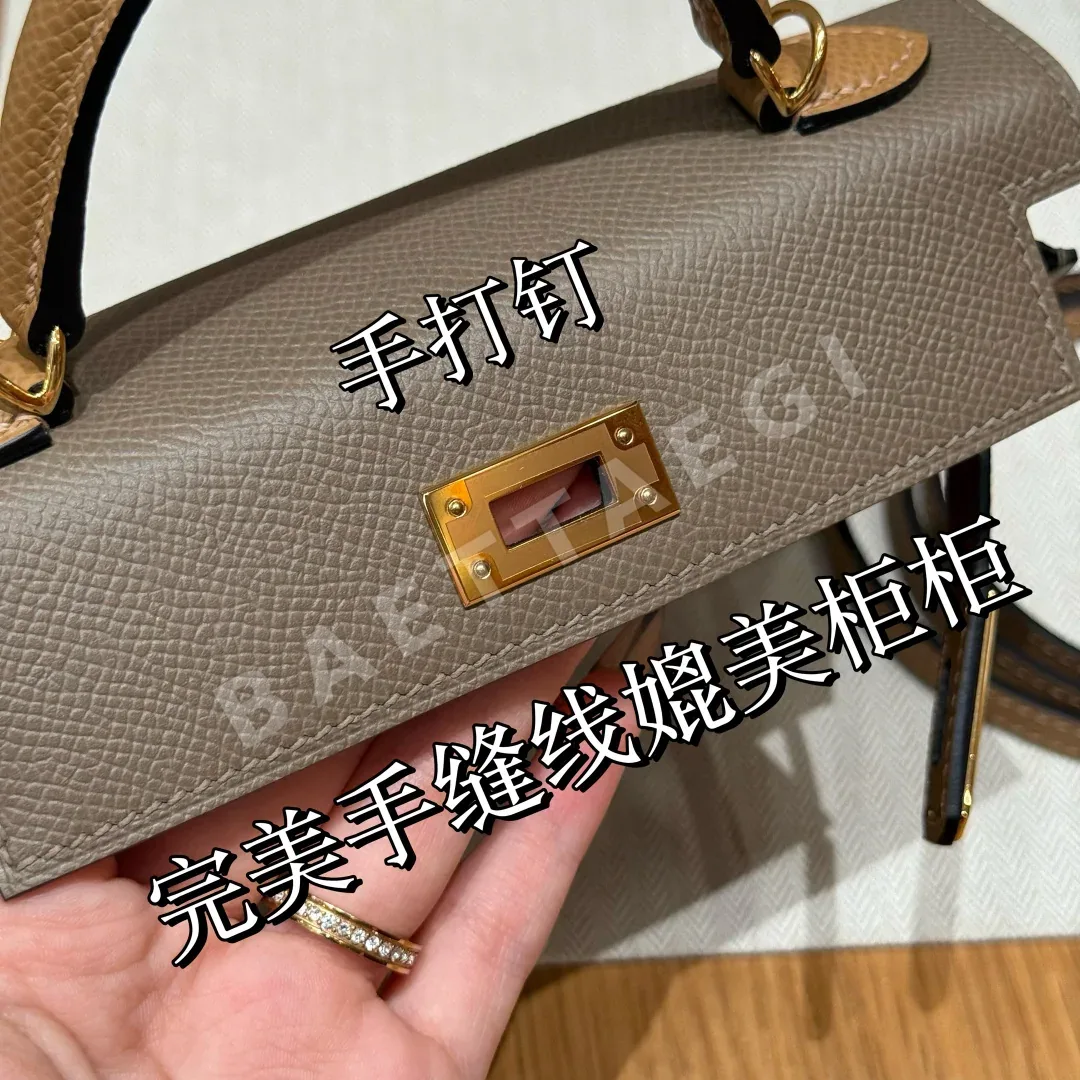 에르메스 켈리 미니 2 가죽 가방 상세 이미지 7