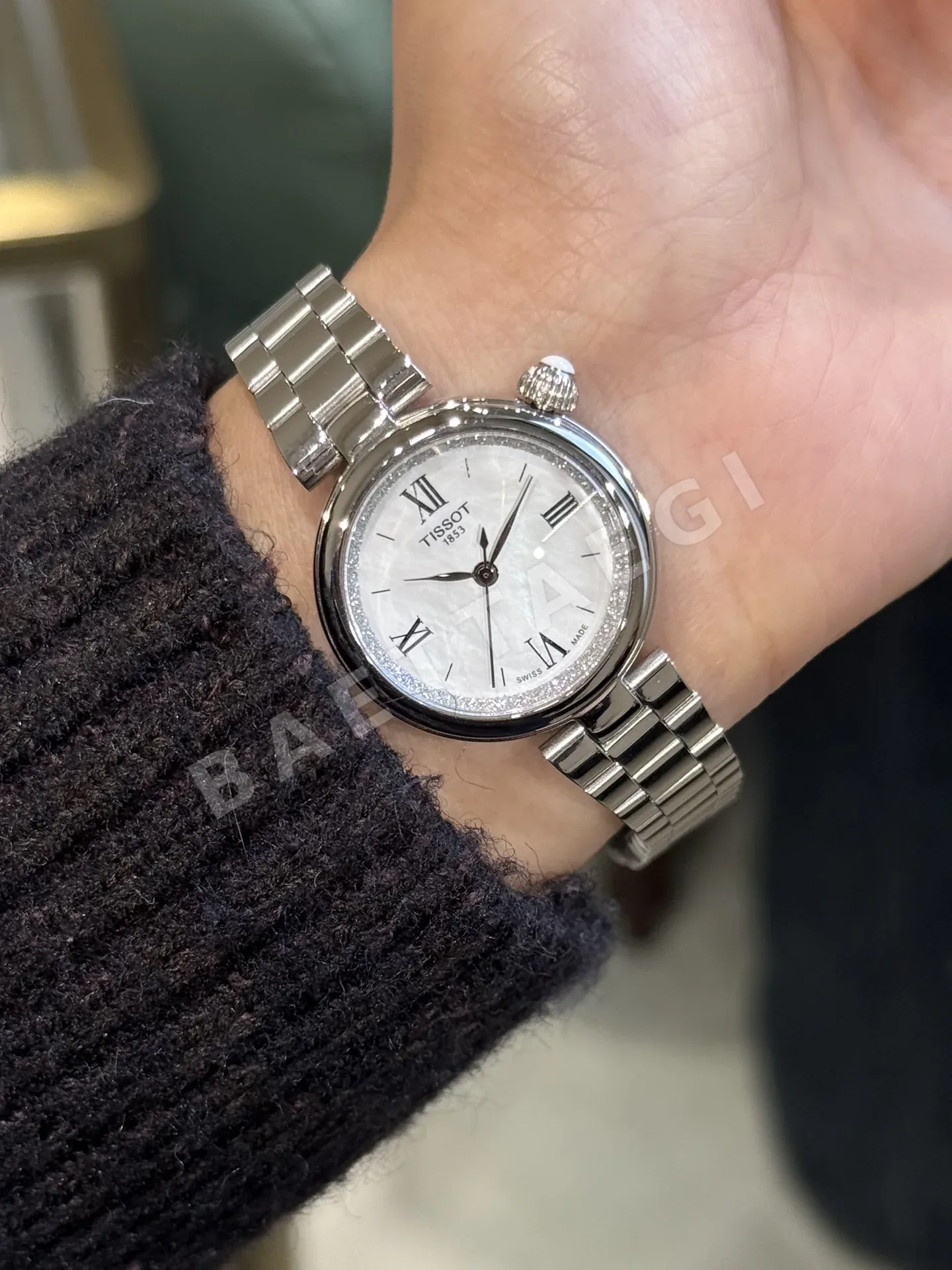티쏘 T152 316 L 스틸 사파이어 쿼츠 여성 시계 레플리카 45552 Tissot 상세 이미지 12