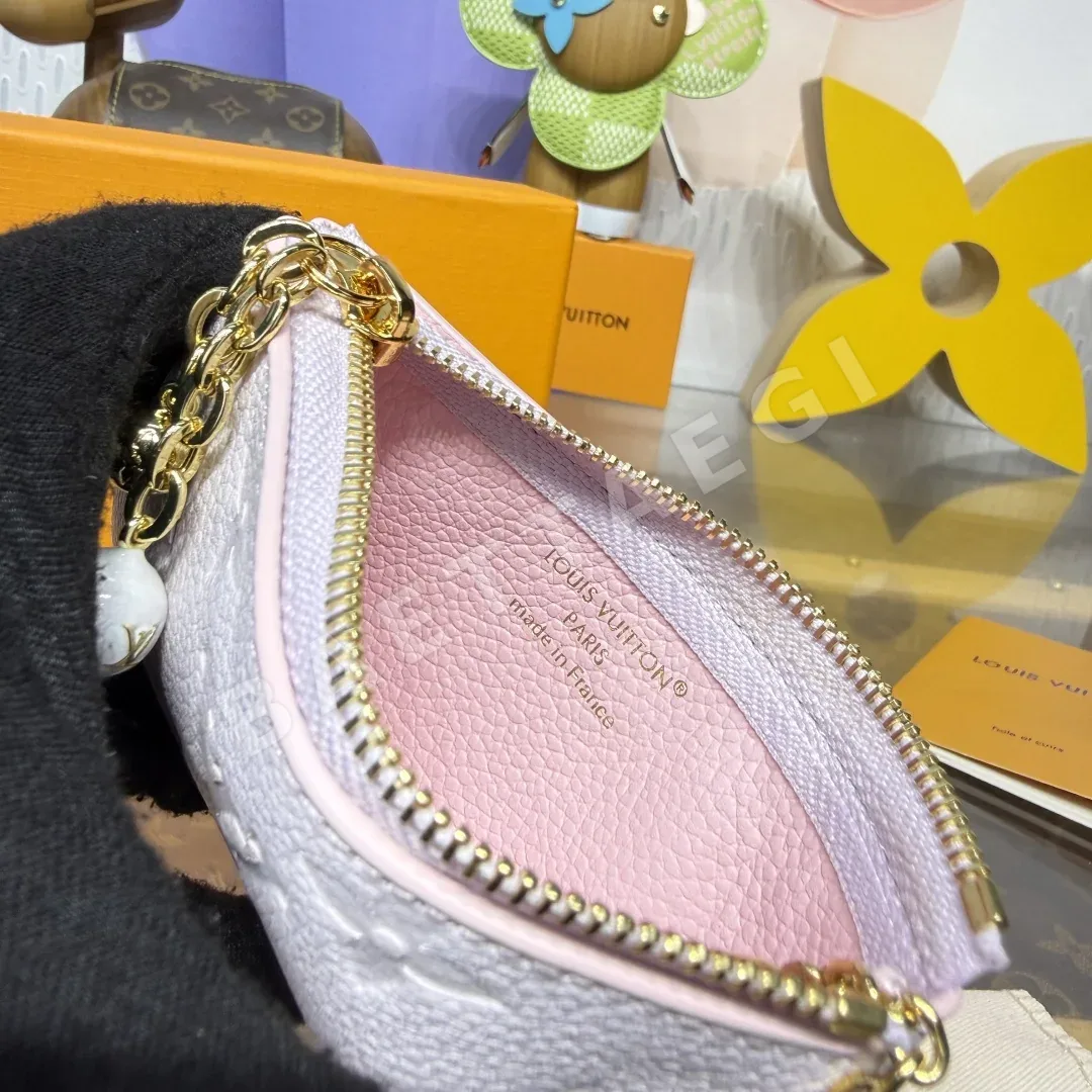 루이비통 모노그램 앙프랑 포쉐트 큐어 카드 키 파우치 지갑 상세 이미지 8