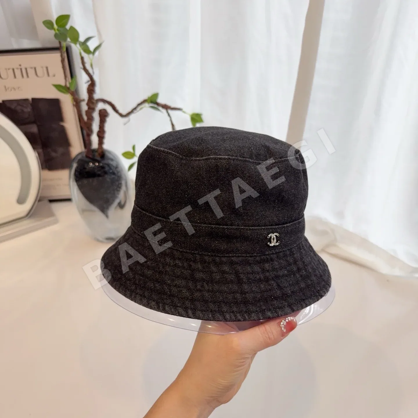 샤넬 데님 야구모자 상세 이미지 7