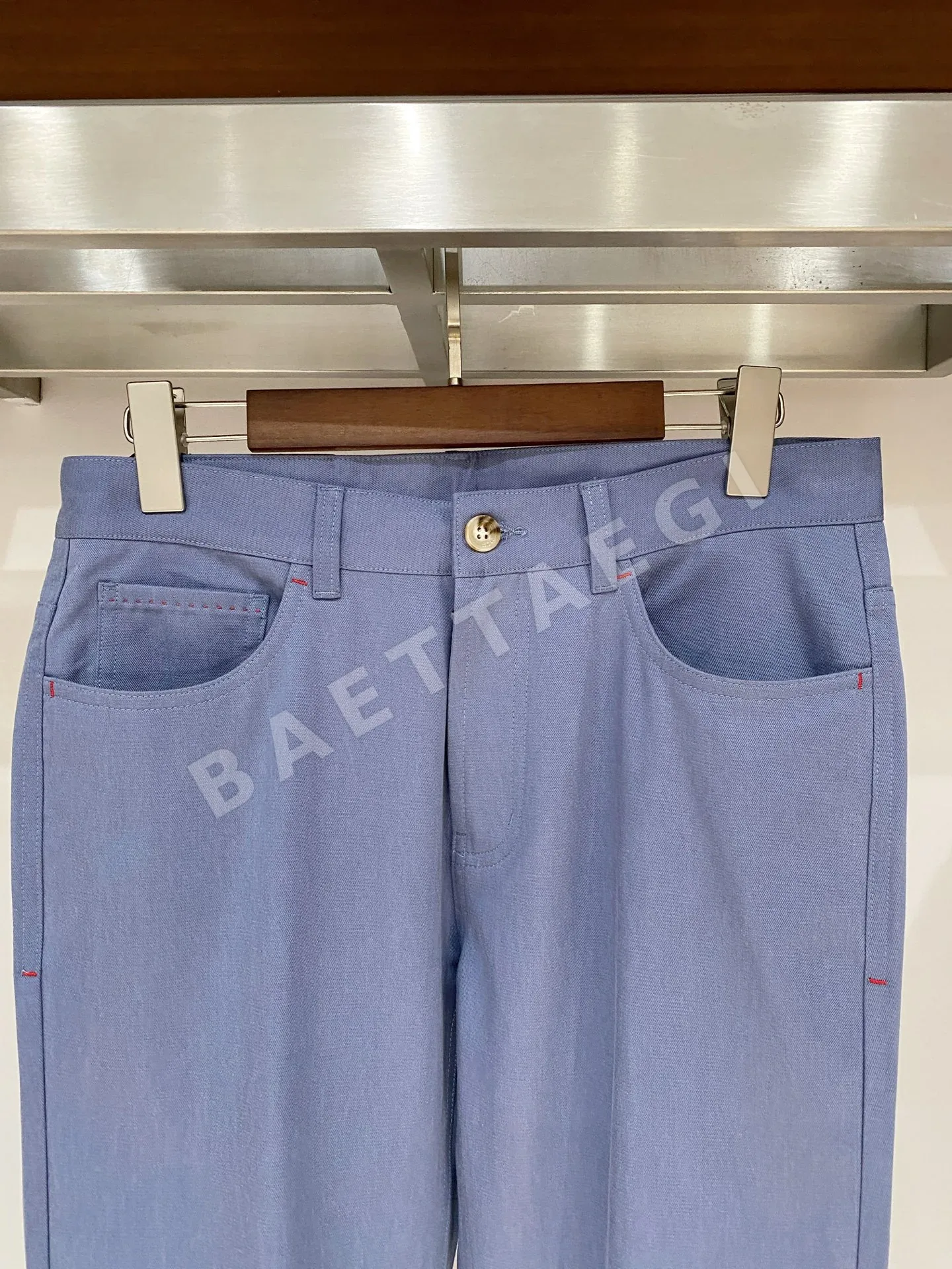 이사이아 남성 린넨 바지 상세 이미지 2