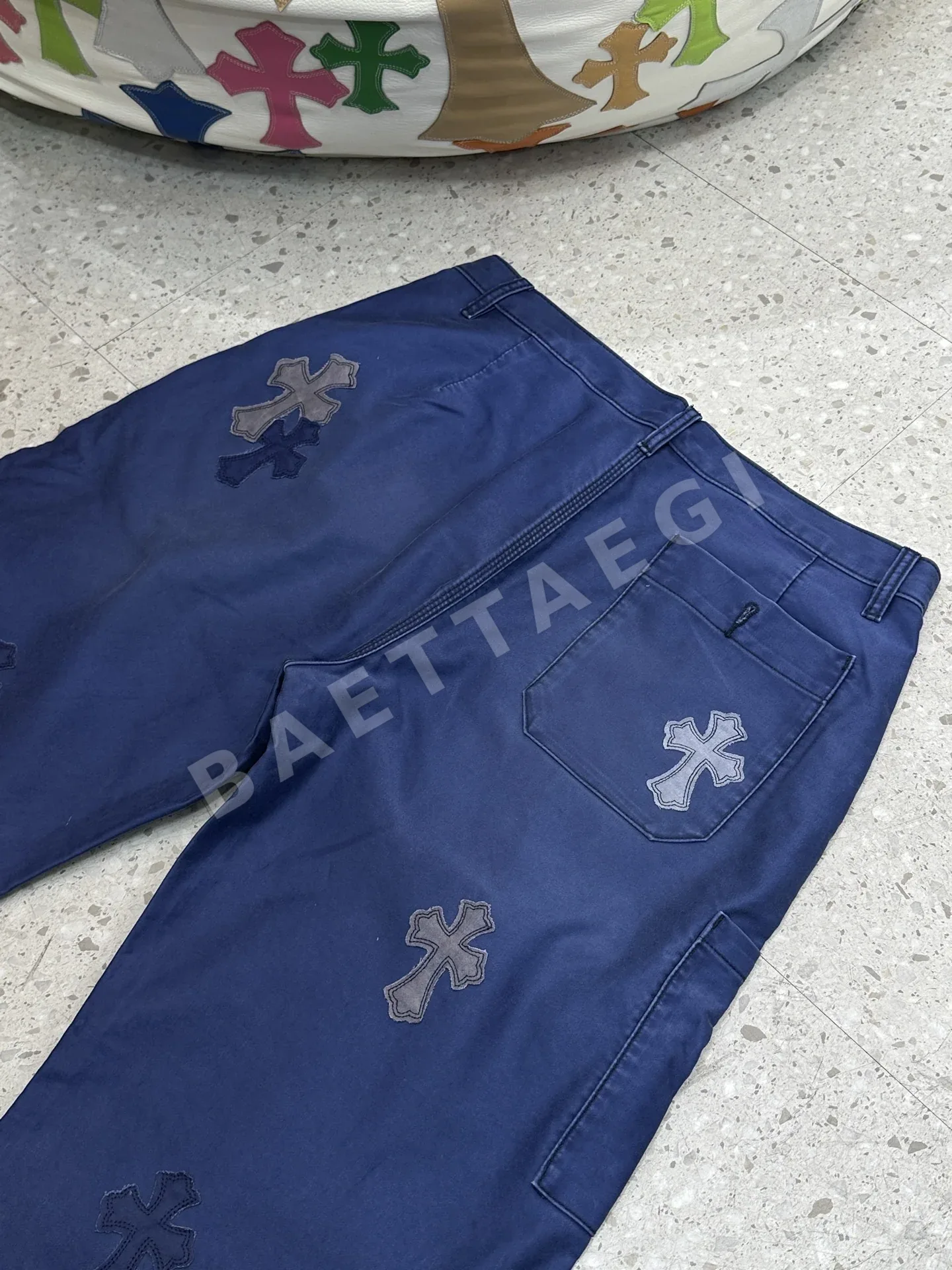 크롬하츠 남성 바지 164065 Chrome Hearts Pants 상세 이미지 4