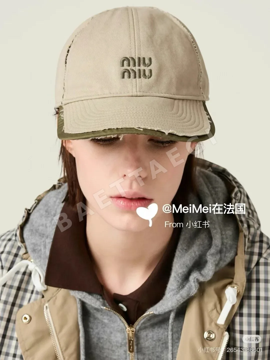 미우미우 모자 80906 Miu Miu Cap