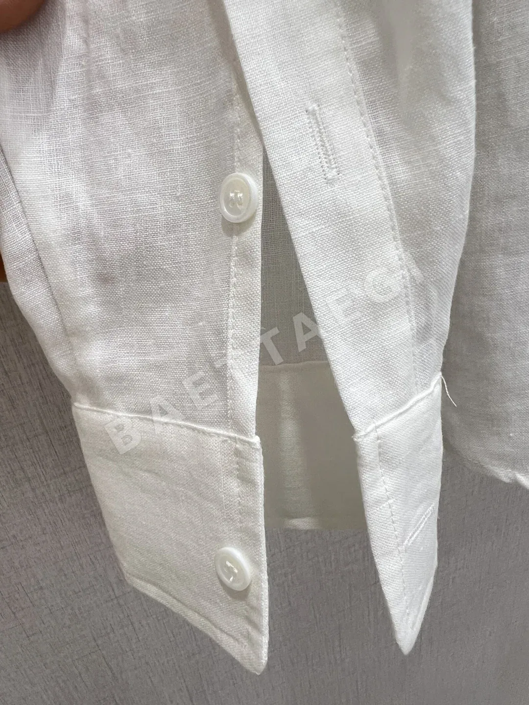 폴로 린넨 긴팔 셔츠 여성의류 상세 이미지 7