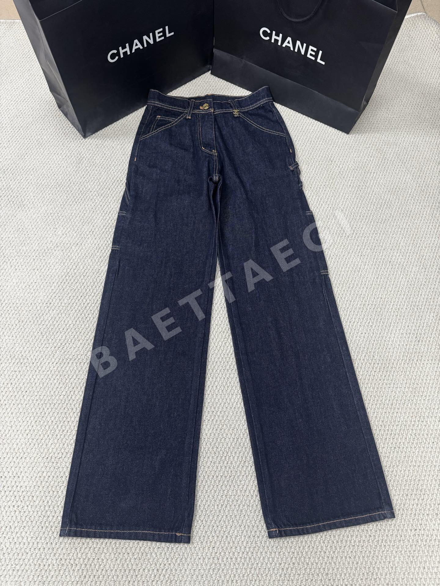 샤넬 26B 여성 바지 상세 이미지 4