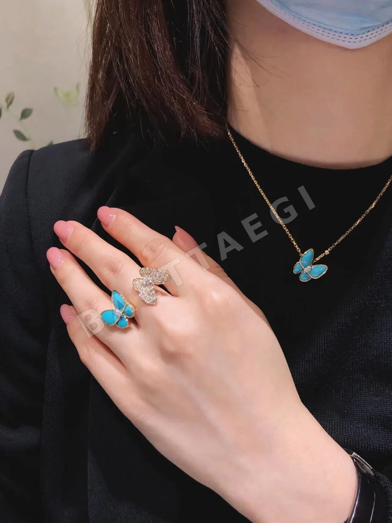 반클리프앤아펠 투버터플라이 컬렉션 반지 상세 이미지 9