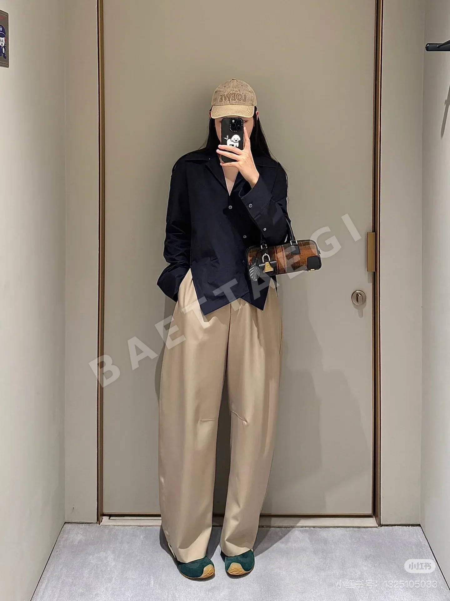 로에베 비대칭 쿠바 카라 여성 셔츠 상세 이미지 7