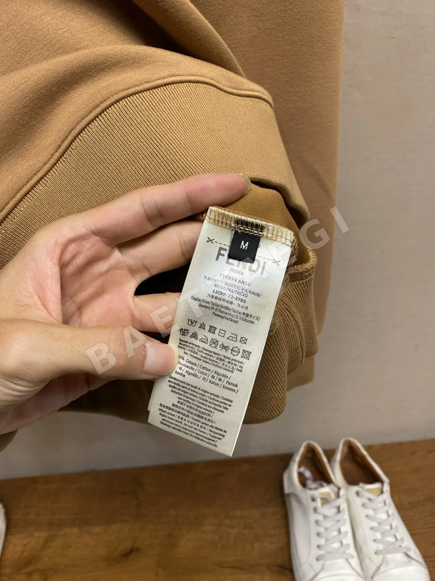 펜디 FF 자수 남성 후드 스웨트셔츠 상세 이미지 8