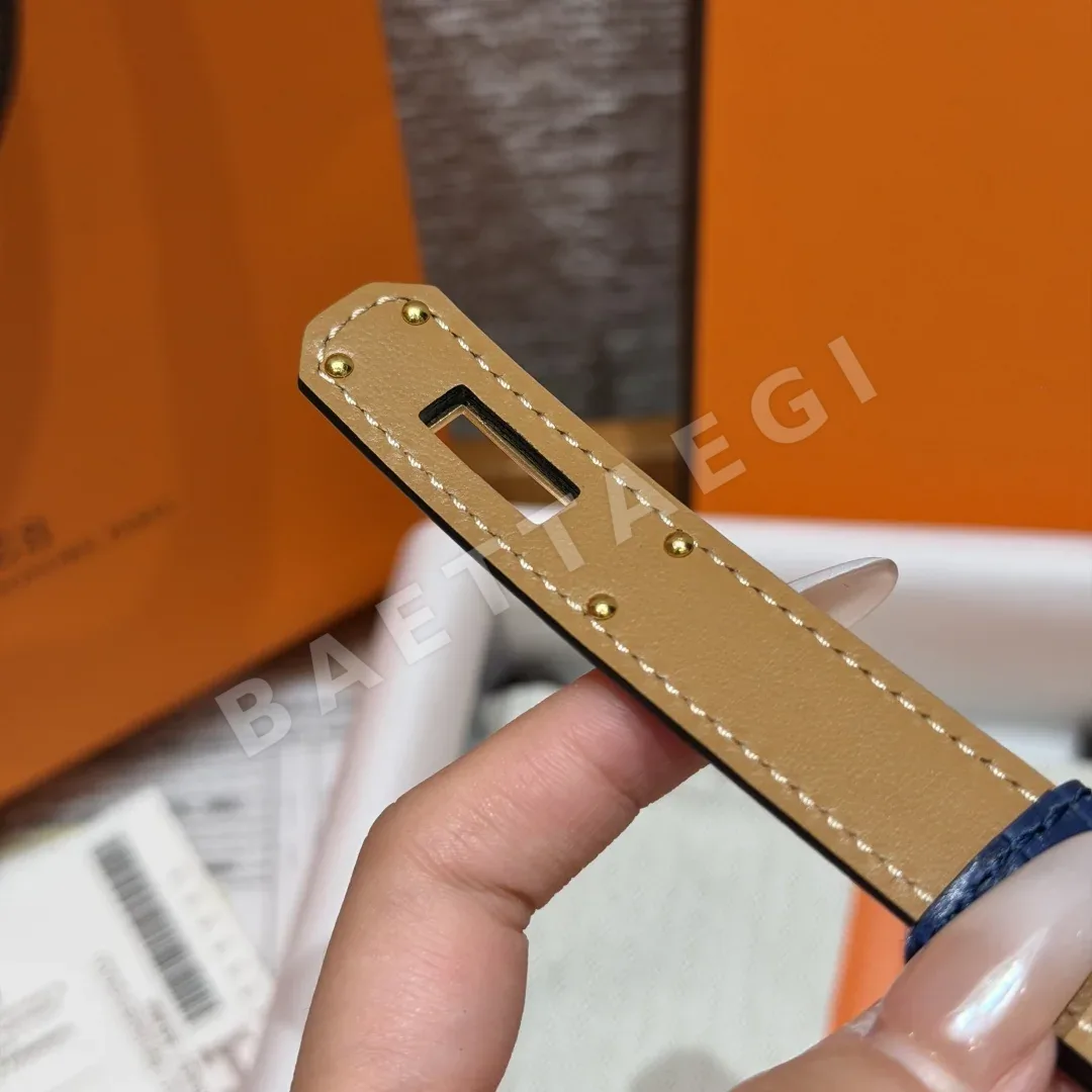 에르메스 켈리 버클 엡솜 카프스킨 벨트 18mm 상세 이미지 8
