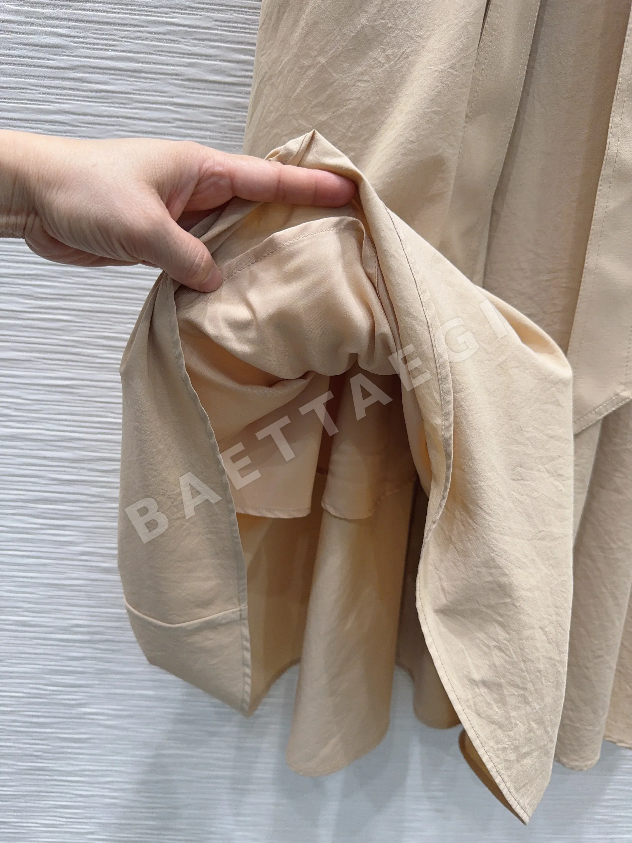 미우미우 시크한 핏 여성 원피스 상세 이미지 14