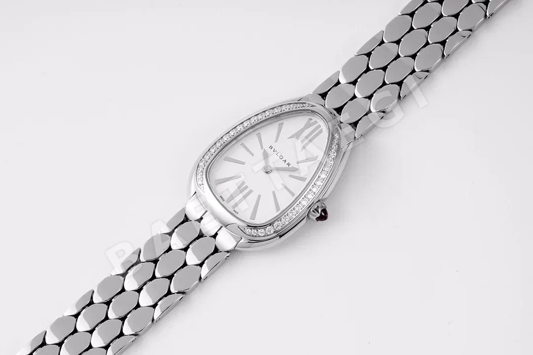 불가리 세르펜티 세두토리 골드 실버 다이아 쿼츠 여성 시계 레플리카 45021 Bvlgari 상세 이미지 2