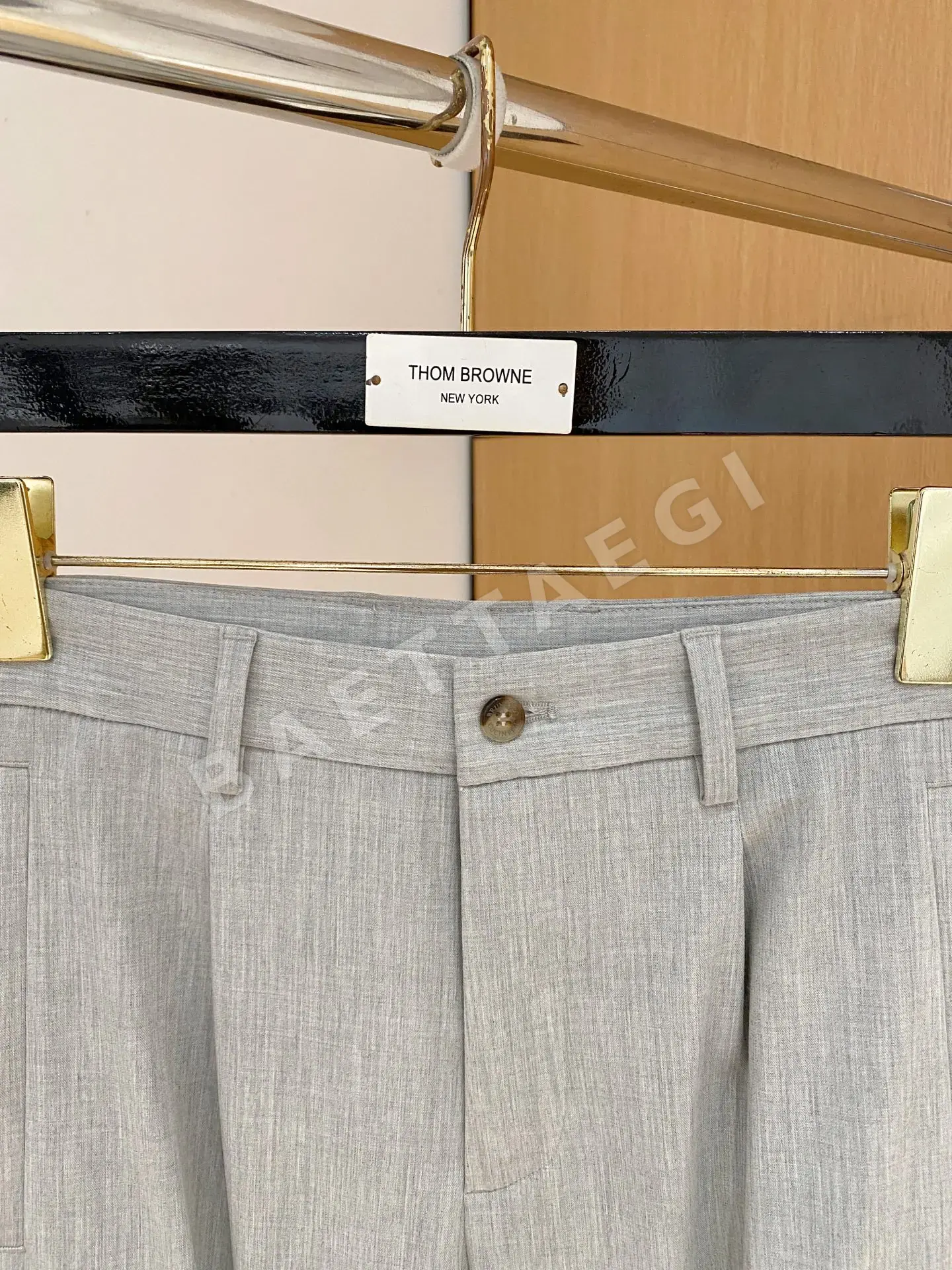 브루넬로쿠치넬리 울 혼방 남성 바지 상세 이미지 3