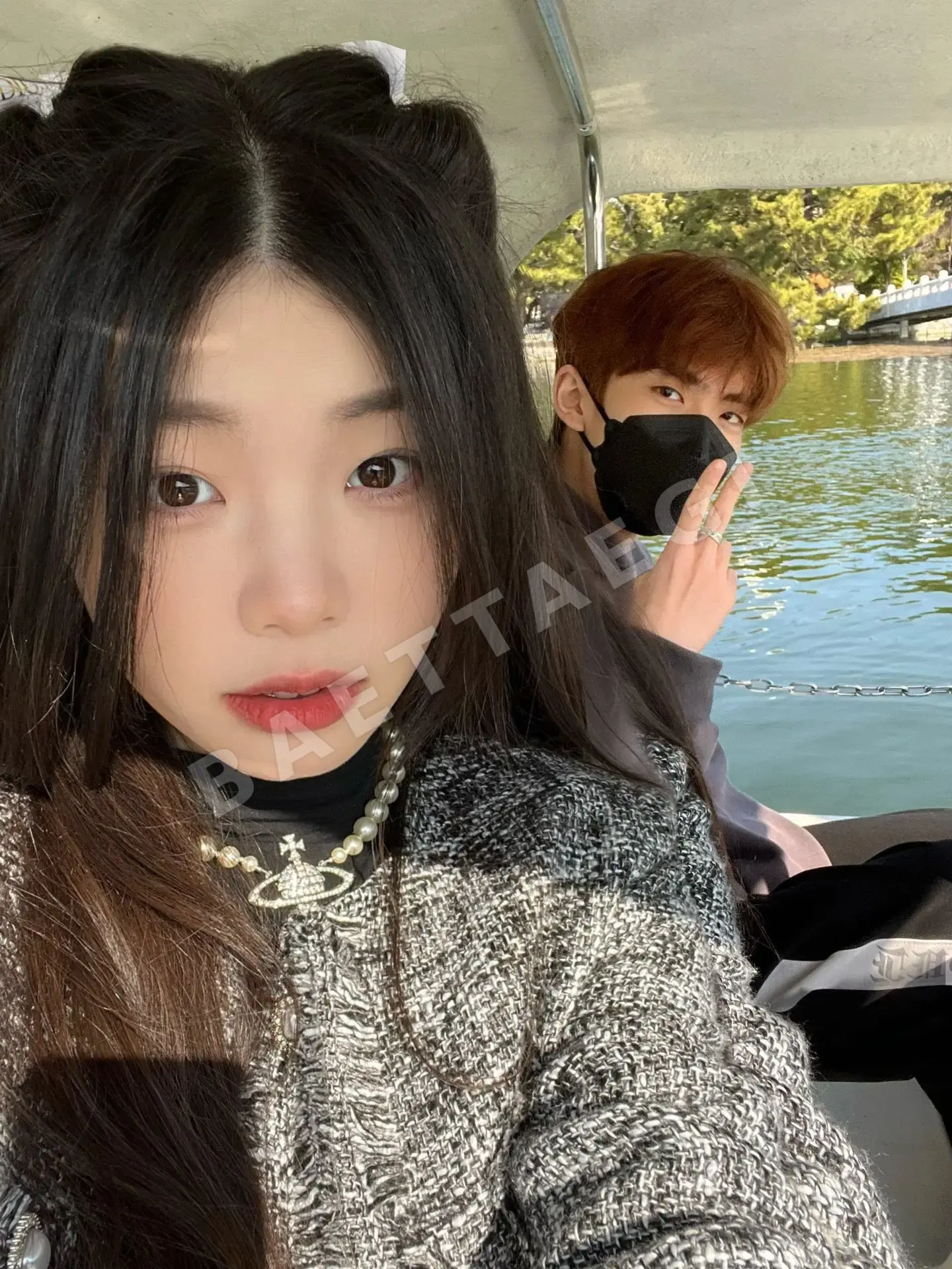 비비안웨스트우드 크라운 볼 스와로브스키 목걸이 상세 이미지 2