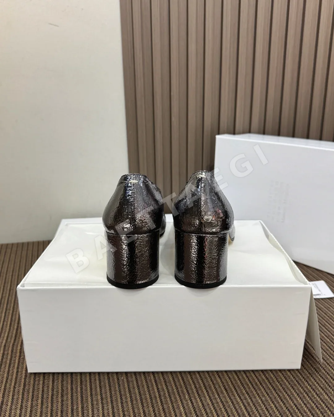 마르지엘라 타비 로퍼 sheepskin 토 상세 이미지 8