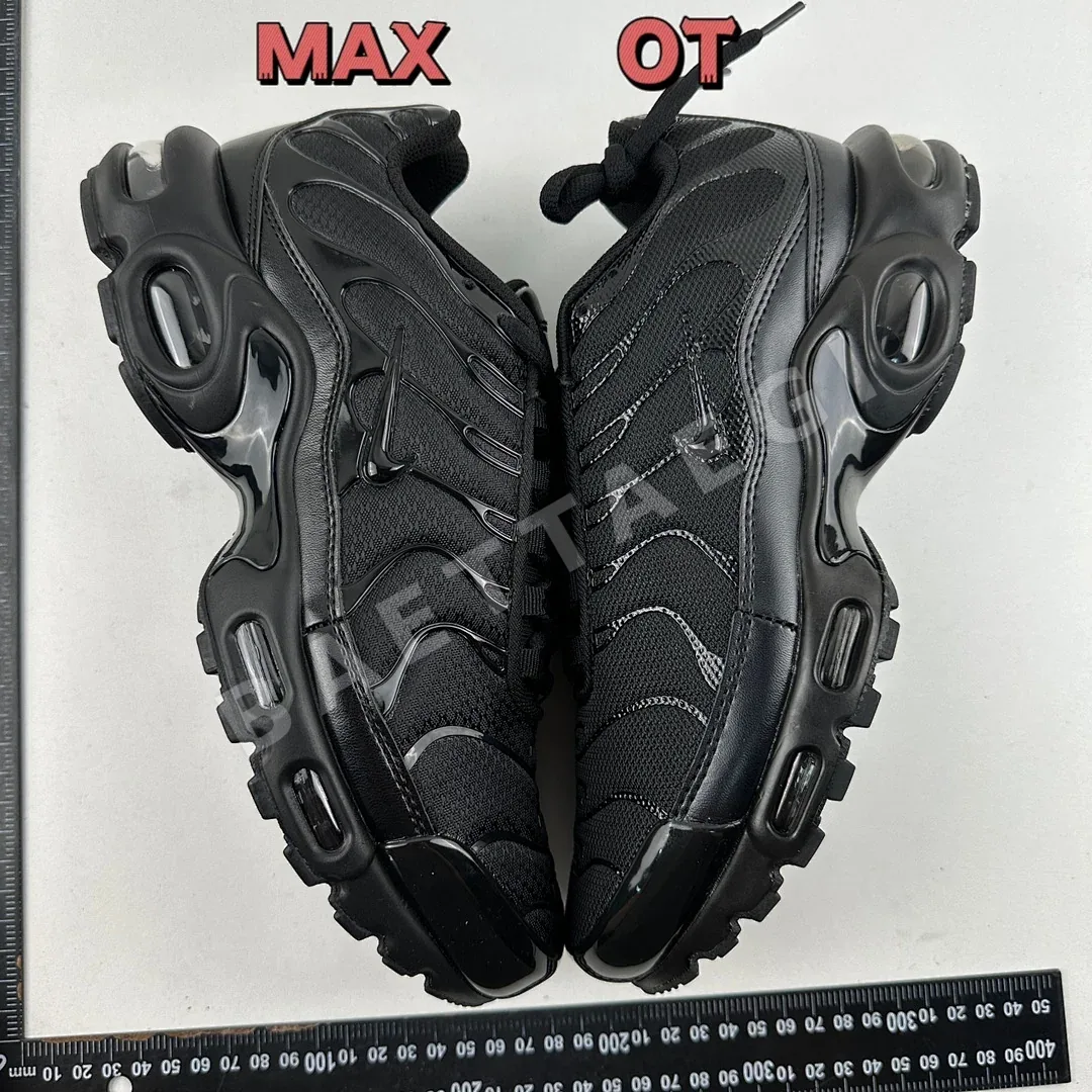 나이키 [DF] 에어 맥스 플러스 604133-050 201063 Nike Air Max Plus Triple Black 상세 이미지 14