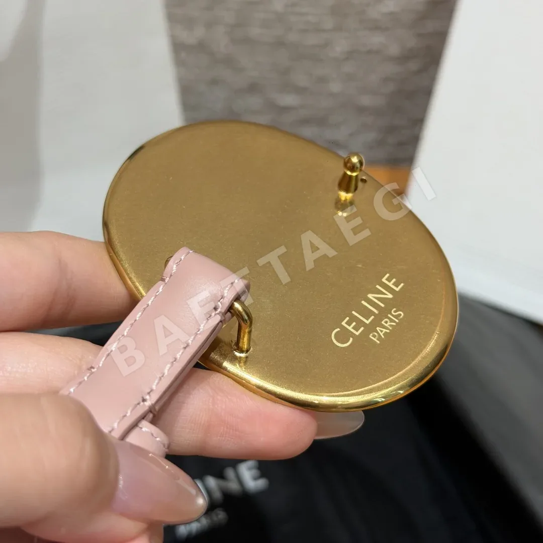 셀린느 MAISON 13mm 골드 버클 슬림 벨트 상세 이미지 6