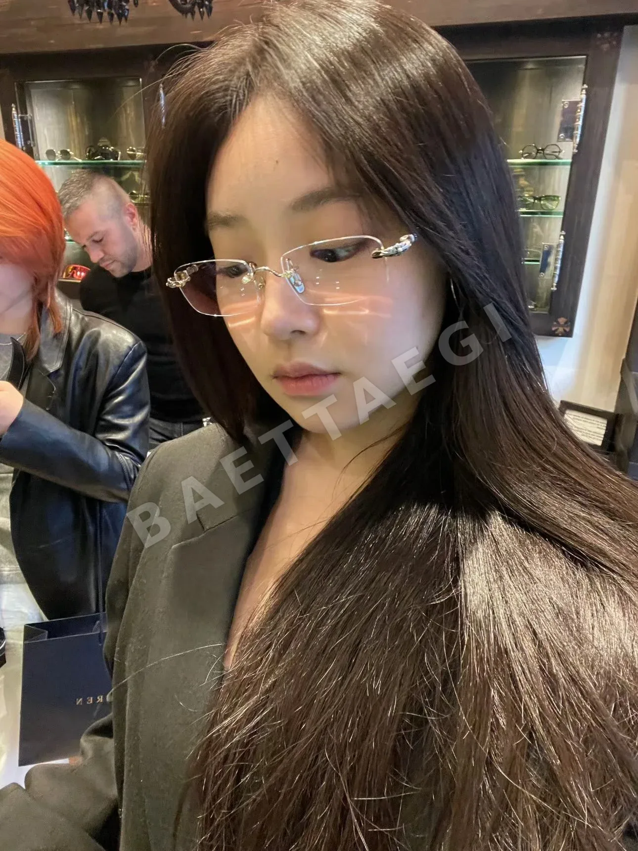 크롬하츠 프레임리스 골드 실버 선글라스 상세 이미지 7