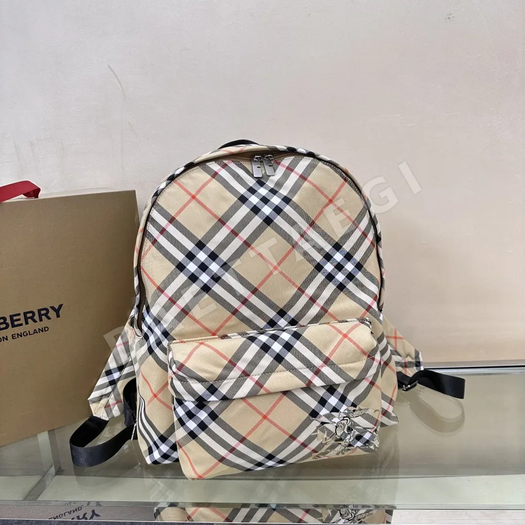 버버리 격자무늬 백팩 40051