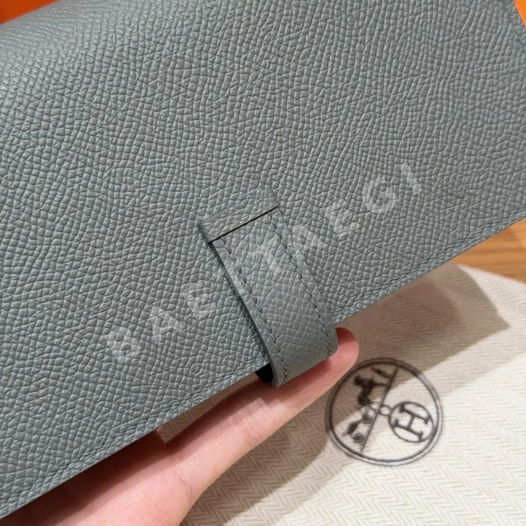 에르메스 엡솜 가죽 야자수 무늬 장지갑 상세 이미지 3