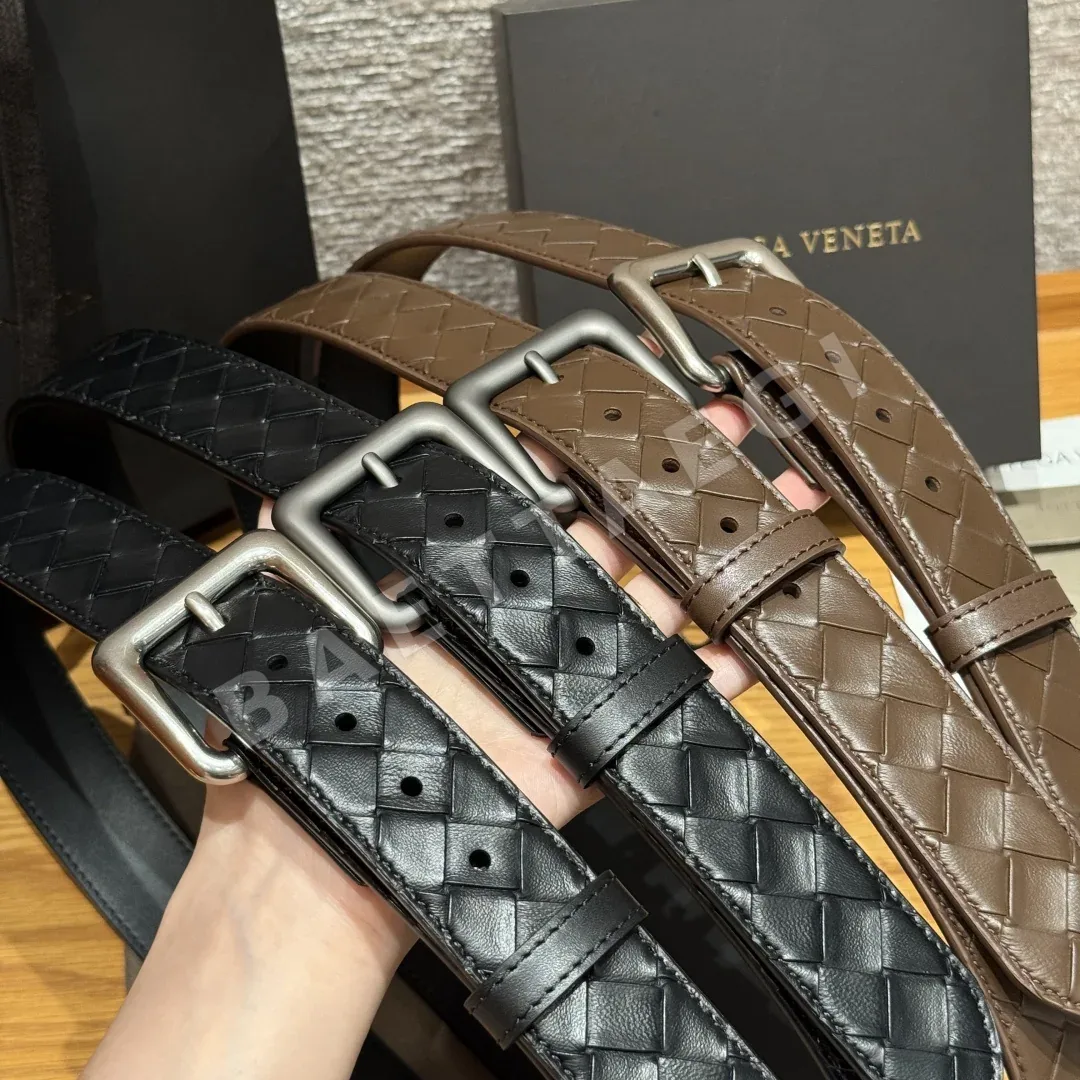 보테가베네타 인트레챠토 소가죽 벨트 상세 이미지 2