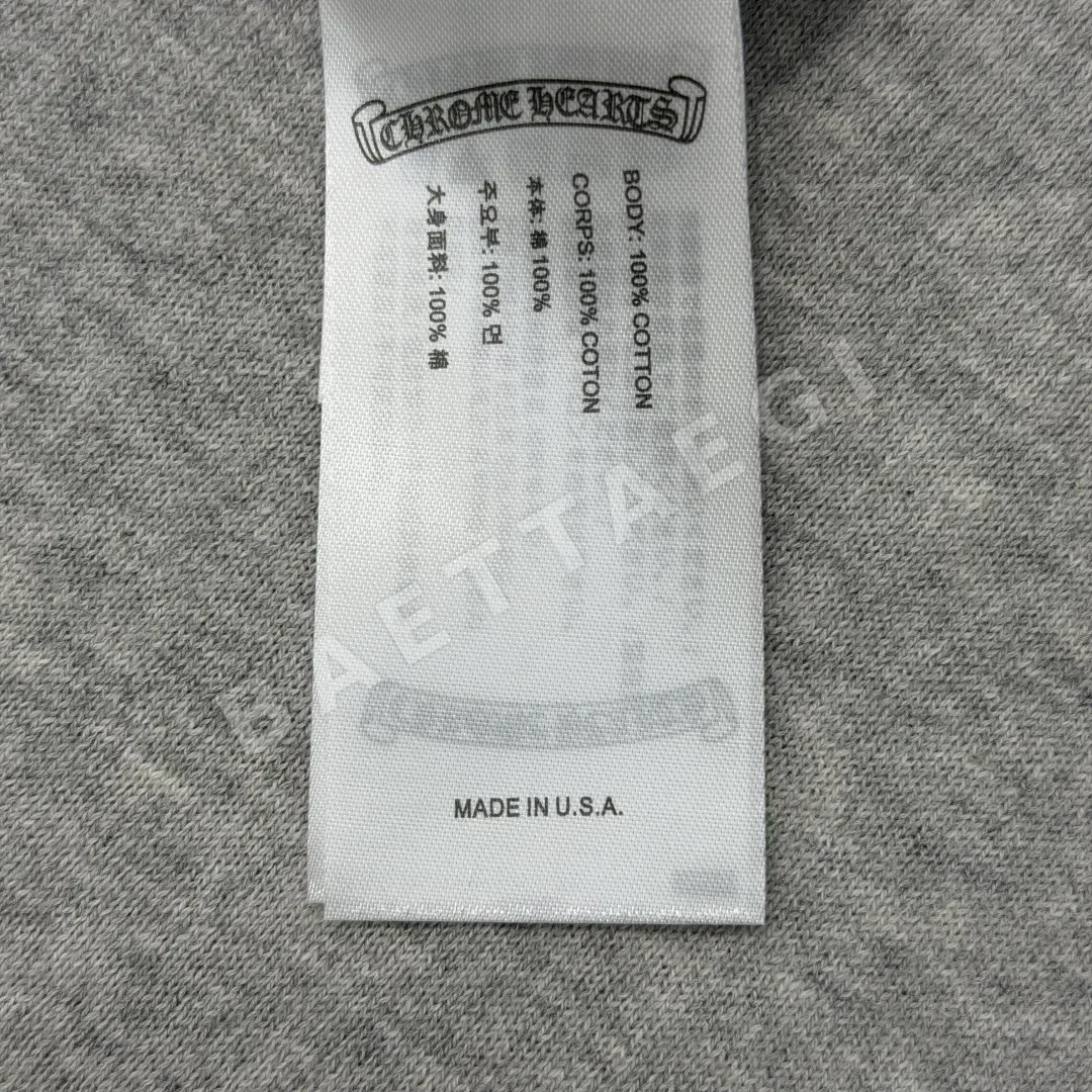 크롬하츠 남성 베이스볼 래글런 긴팔 티셔츠 상세 이미지 9