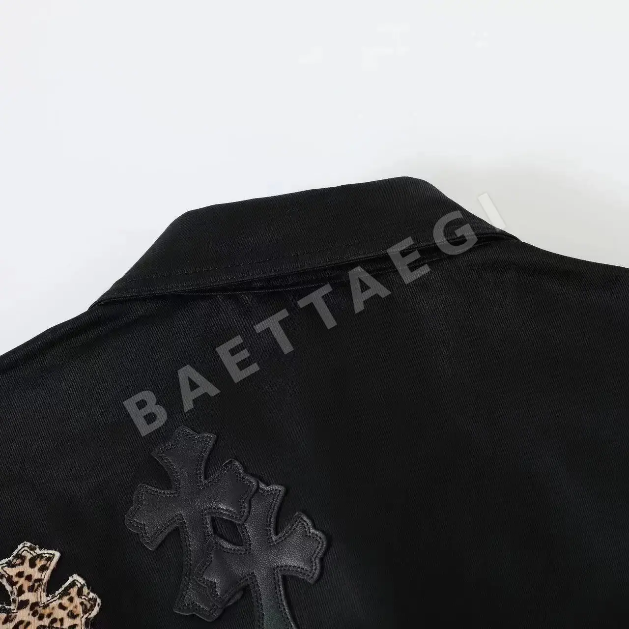 크롬하츠 호피 패치워크 남성 자켓 상세 이미지 4