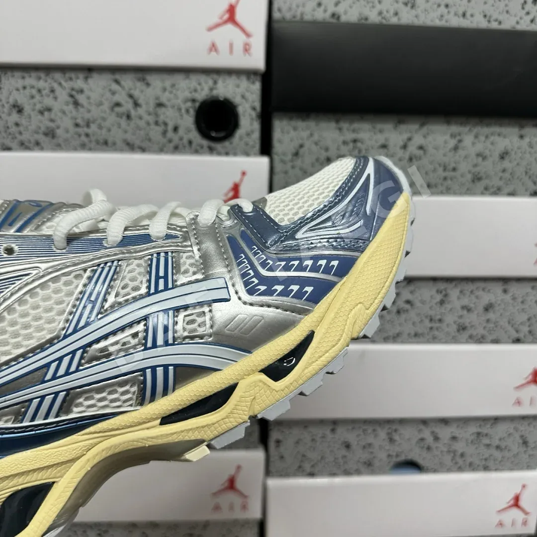 아식스 [LZ] 젤 카야노 14 1203A537-102 200570 Asics Gel-Kayano 14 Cream Metallic Blue 상세 이미지 4